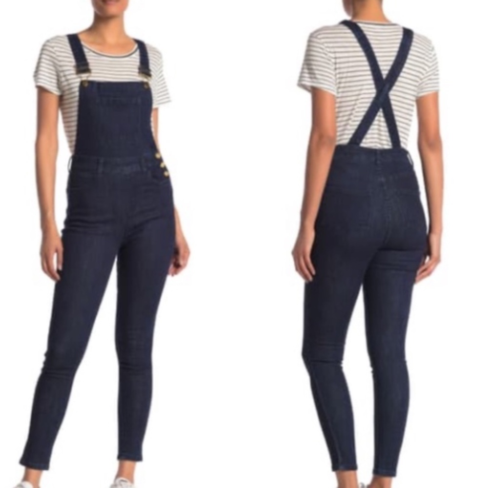 Second Skin Overalls / WeWoreWhat Indigo Denim